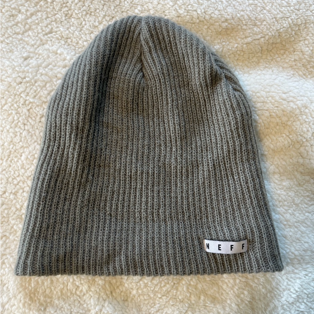 neff gray beanie